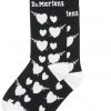 Dr. Martens Heart Socks Black New In