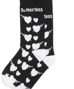 Dr. Martens Heart Socks Black New In