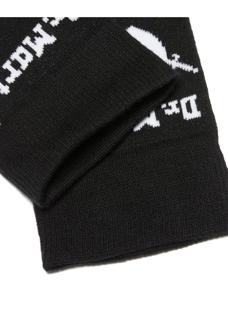 Dr. Martens Heart Socks Black New In