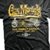 Gas Monkey Garage Men Hot Rod T-Shirt Black