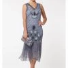 Gatsbylady Victoria 1920's Flapper Dress Lilac