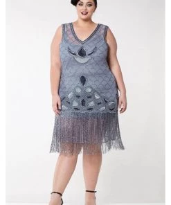 Gatsbylady Victoria 1920's Flapper Dress Lilac