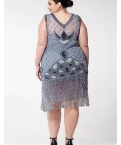 Gatsbylady Victoria 1920's Flapper Dress Lilac