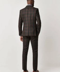 Gibson London William Tartan Jacket Sage Green