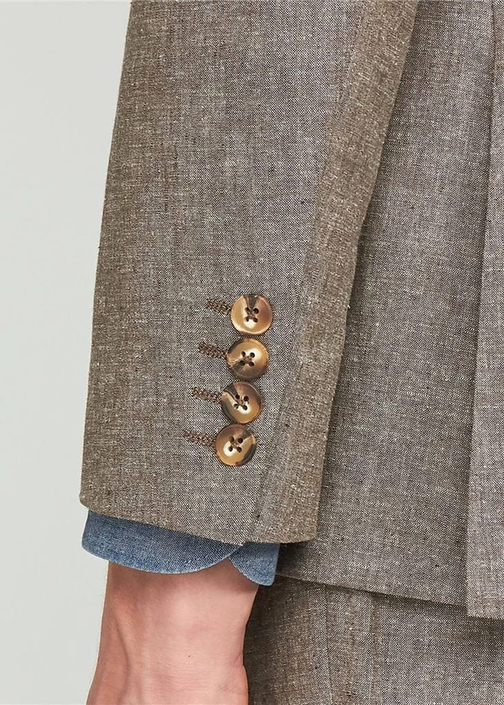 Gibson London Dwayne Linen Jacket Stone