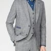 New In Gibson London Daniel Check Jacket Grey
