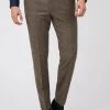 Gibson London Roger Trousers Brown New In