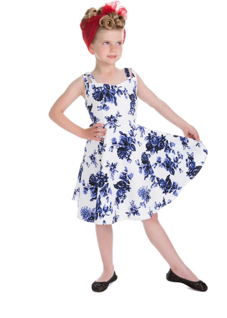 New In Hearts & Roses Kids Rosanne 50's Swing Dress White