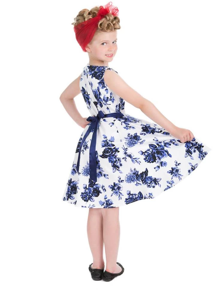 New In Hearts & Roses Kids Rosanne 50's Swing Dress White