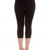 Hell Bunny Tina 50's Capri Trousers Black