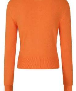 Hell Bunny 50's Paloma Cardigan Orange New In