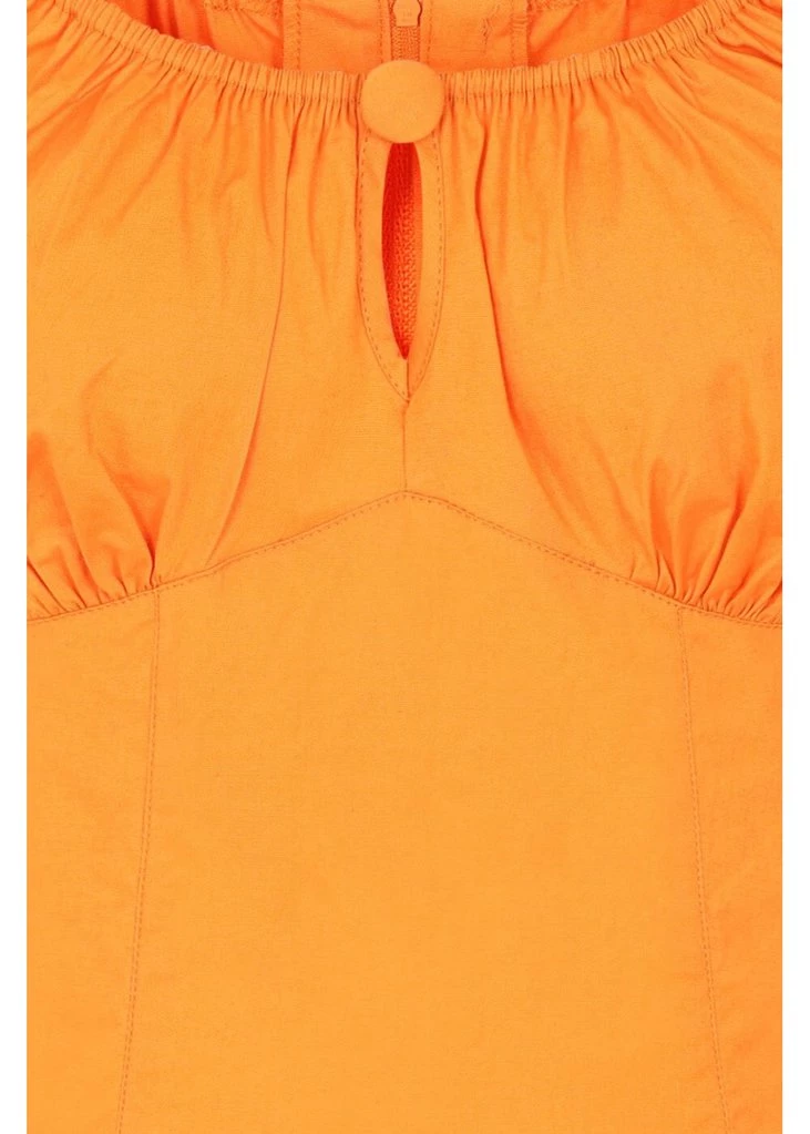 Hell Bunny Melissa 50's Top Orange Colour New In