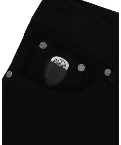 New In Hell Bunny Mens Slim Jim Jeans Black