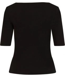 Hell Bunny Philippa 50's Top Black New In