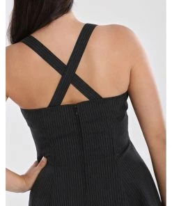 Hell Bunny Benny 60's Mini Dress Black