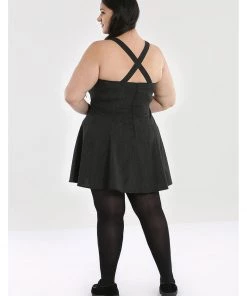 Hell Bunny Benny 60's Mini Dress Black