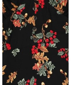 Hell Bunny Aurelia Mid 40's A-Line Dress Black