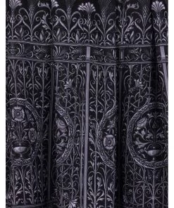 New In Hell Bunny Secret Gate 40's Dress Black