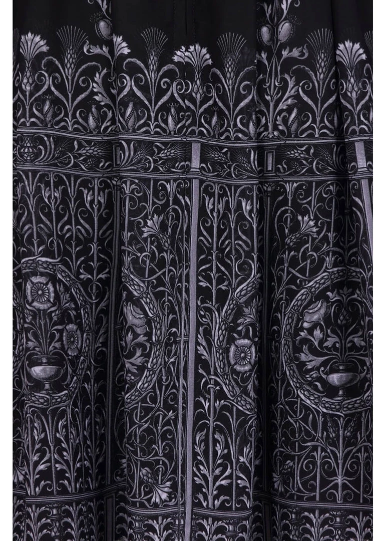 New In Hell Bunny Secret Gate 40's Dress Black