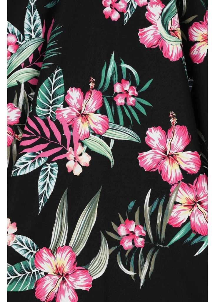 Hell Bunny Kalani 50's Swing Skirt Black