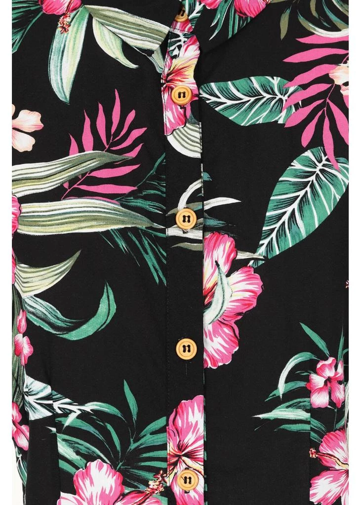 Hell Bunny Kalani 40's Jumpsuit Black New In