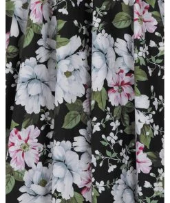 Hell Bunny Alba Swing Skirt Black New In