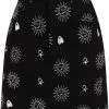 Hell Bunny Oculus Ouija Mini 60's Skirt Black