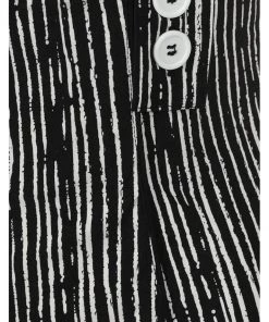 Hell Bunny Regan 50's Pinafore Pencil Skirt Black New In