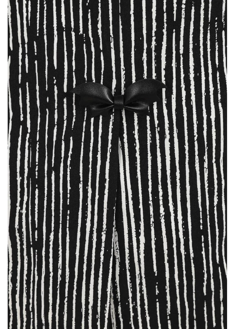 Hell Bunny Regan 50's Pinafore Pencil Skirt Black New In