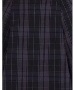 Hell Bunny Gail 50's Skater Skirt Grey