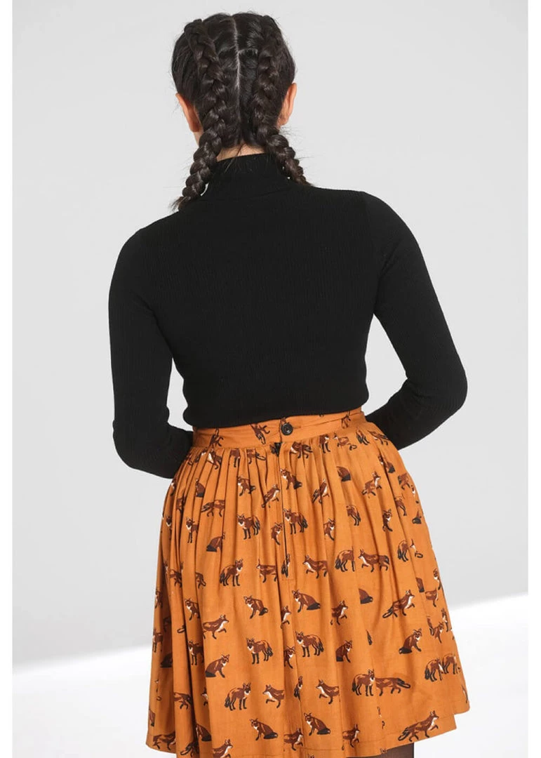 Hell Bunny Spiros 60's Jumper Black