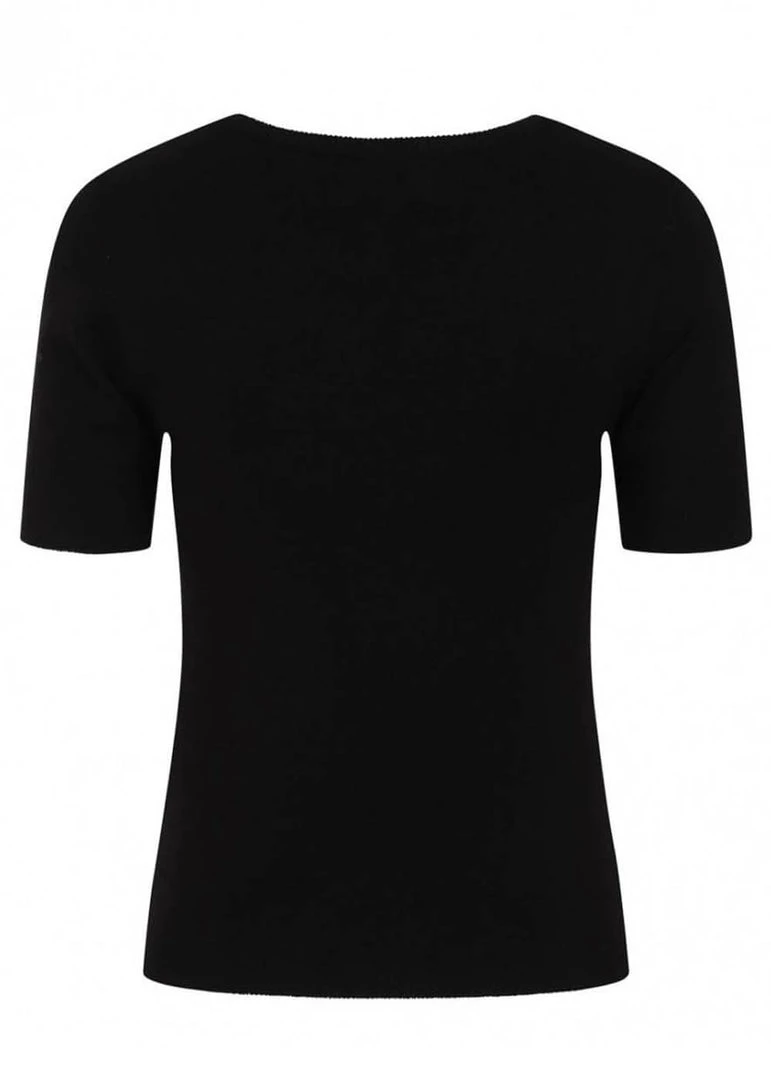 Hell Bunny Bat Top Black New In