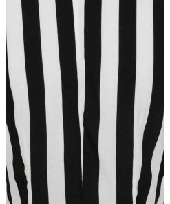 Hell Bunny Juno 40's Blouse Black White New In