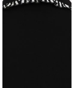 New In Hell Bunny Leslie 40s Blouse Black White