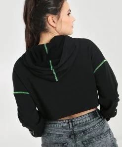 Hell Bunny Ouija Hoodie Black New In