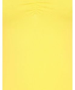 Hell Bunny Mia 50's Top Yellow