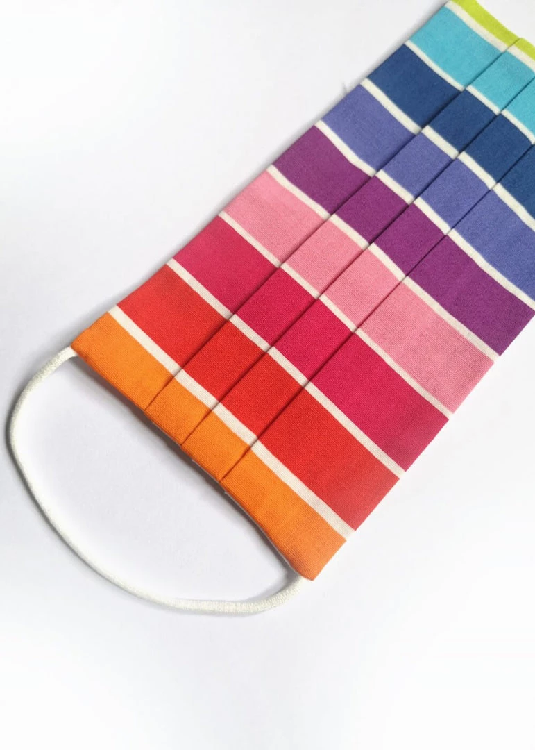 Hell Bunny Facemask Rainbow New In