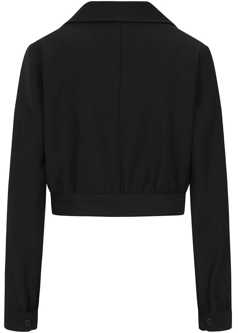 Hell Bunny Ravenwood 40's Jacket Black