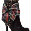 New In Irregular Choice Party Rosie Lea Boots Black