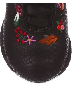 New In Irregular Choice Woodland Wander 40's Boots Black