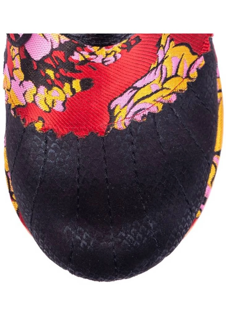 Irregular Choice Miaow Cat 70's Boots Red Black