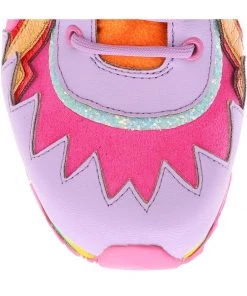 Irregular Choice Pokémon Flames And Bolts High Tops Sneakers Pink New In