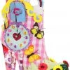 Irregular Choice Wakey Wakey Boots Pink New In