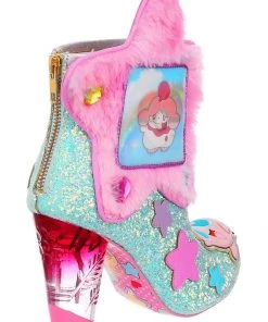 Irregular Choice Pokémon Twinkle Toes Boots Peach