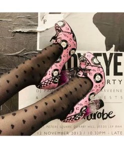 Irregular Choice Rocko Rock 'n Roll 50's Pumps Pink