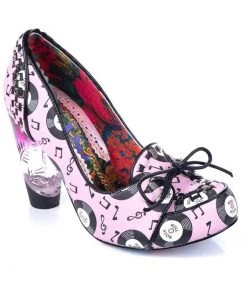 Irregular Choice Rocko Rock 'n Roll 50's Pumps Pink