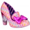 Irregular Choice Ozzo Hearts 50’s Pumps Pink New In