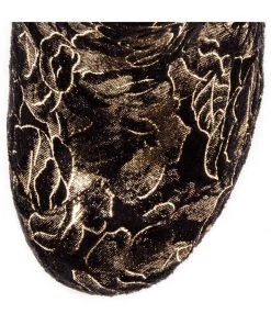 Irregular Choice Party Pants 70's Boots Black Gold