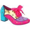 New In Irregular Choice Supernova Stars 60's Pumps In Aqua