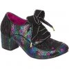 New In Irregular Choice Supernova Stars 60's Pumps Black